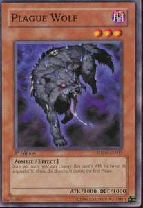 Plague Wolf - SDZW-EN015 - Common - 1st Edition