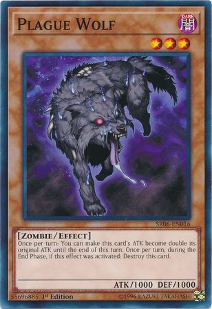 Plague Wolf - SR06-EN016 - Common - 1st Edition