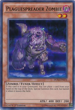 Plaguespreader Zombie - DUSA-EN076 - Ultra Rare - 1st Edition