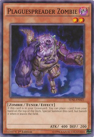 Plaguespreader Zombie - SDSE-EN021 - Common - 1st Edition