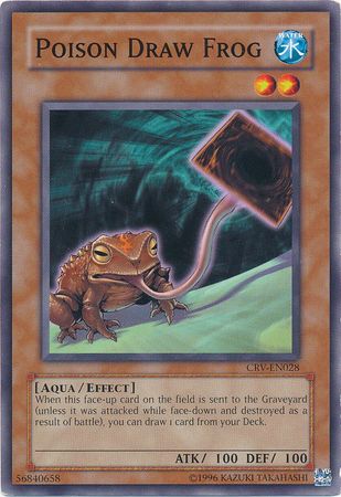 Poison Draw Frog - CRV-EN028 - Common - Unlimited