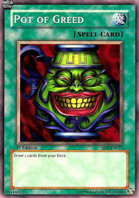 Pot of Greed - SD2-EN017 - Common - Unlimited