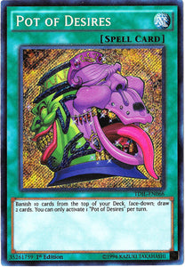 Pot of Desires - TDIL-EN066 - Secret Rare - 1st Edition