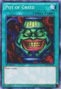 Pot of Greed - LCJW-EN061 - Secret Rare - 1st Edition