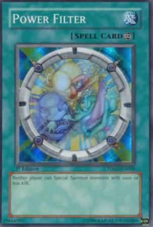 Power Filter - TDGS-EN058 - Super Rare - 1st Edition