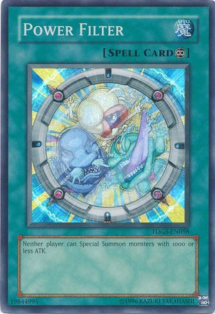 Power Filter - TDGS-EN058 - Super Rare - Unlimited