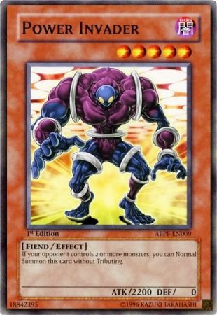 Power Invader - ABPF-EN009 - Common - 1st Edition