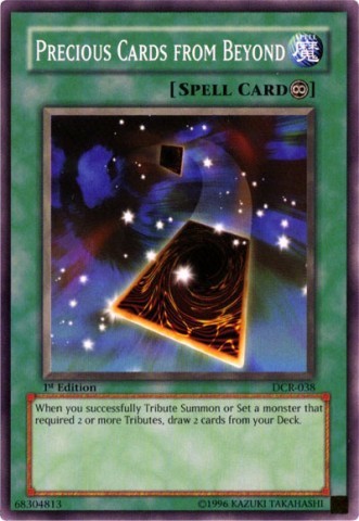 Precious Cards from Beyond - DCR-038 - Common - 1st Edition