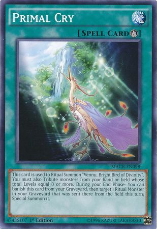 Primal Cry - MACR-EN098 - Common - 1st Edition
