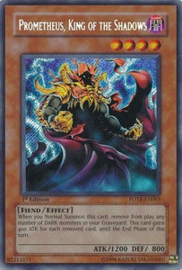 Prometheus, King of the Shadows - FOTB-EN063 - Secret Rare - 1st Edition