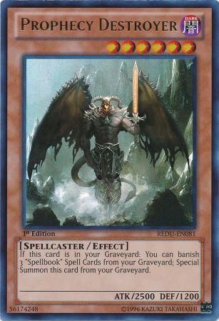 Prophecy Destroyer - REDU-EN081 - Ultra Rare - 1st Edition