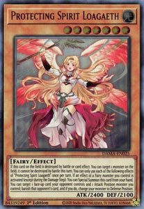 Protecting Spirit Loagaeth - DAMA-EN025 - Ultra Rare - 1st Edition