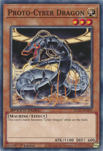 Proto-Cyber Dragon - SGX1-ENG03 - Common - 1st Edition