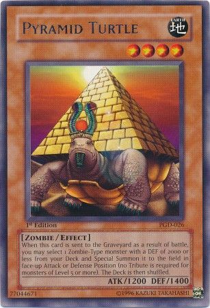 Pyramid Turtle - PGD-026 - Rare - 1st Edition