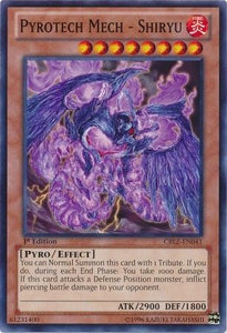 Pyrotech Mech - Shiryu - CBLZ-EN041 - Common - 1st Edition