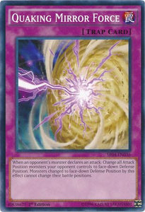 Quaking Mirror Force - SR04-EN036 - Common - 1st Edition