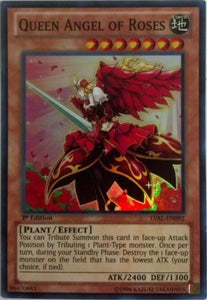 Queen Angel of Roses - LVAL-EN092 - Super Rare - 1st Edition