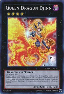 Queen Dragun Djinn - GAOV-EN049 - Super Rare - Unlimited