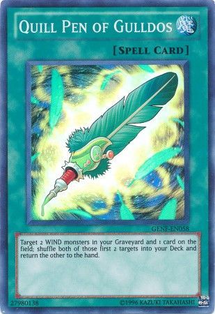 Quill Pen of Gulldos - GENF-EN058 - Super Rare - Unlimited