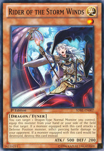 Rider of the Storm Winds - SDBE-EN007 - Common - 1st Edition