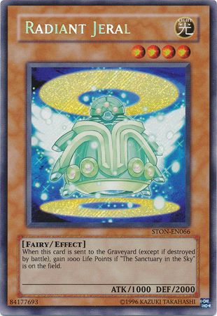 Radiant Jeral - STON-EN066 - Secret Rare - Unlimited