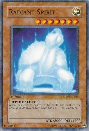 Radiant Spirit - STON-EN029 - Common - 1st Edition