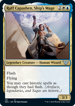 Raff Capashen, Ship's Mage - NEC - Uncommon