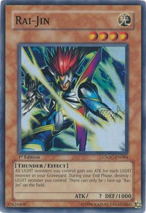 Rai-Jin - CSOC-EN084 - Super Rare - 1st Edition