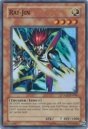 Rai-Jin - CSOC-EN084 - Super Rare - Unlimited