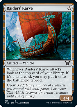 Raiders' Karve - NEC - Common