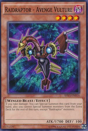 Raidraptor - Avenge Vulture - SHVI-EN014 - Common - Unlimited