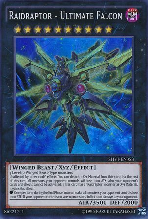 Raidraptor - Ultimate Falcon - SHVI-EN053 - Super Rare - Unlimited