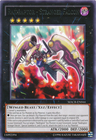 Raidraptor - Stranger Falcon - MACR-EN044 - Rare - Unlimited