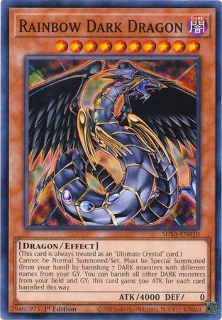 Rainbow Dark Dragon - SDSA-EN010 - Common - 1st Edition