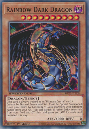 Rainbow Dark Dragon - SGX1-ENI09 - Common - 1st Edition