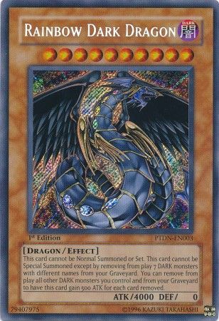 Rainbow Dark Dragon - PTDN-EN003 - Secret Rare - 1st Edition