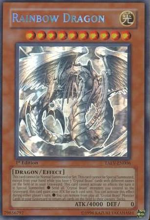 Rainbow Dragon - TAEV-EN006 - Ghost Rare - 1st Edition