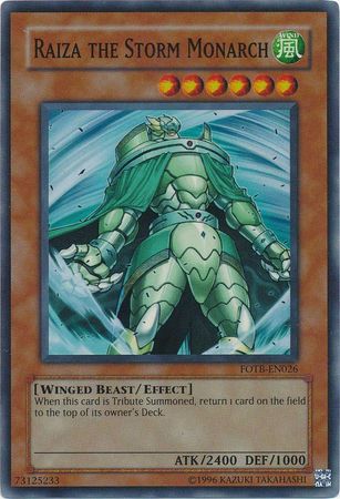 Raiza the Storm Monarch - FOTB-EN026 - Super Rare - Unlimited