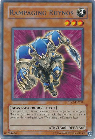 Rampaging Rhynos - CDIP-EN031 - Rare - Unlimited