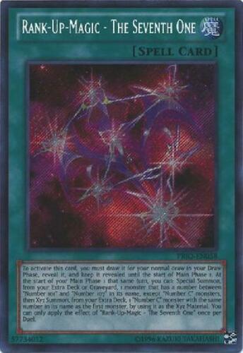 Rank-Up-Magic - The Seventh One - PRIO-EN058 - Secret Rare - Unlimited