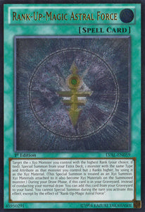 Rank-Up-Magic Astral Force - LVAL-EN059 - Ultimate Rare - 1st Edition