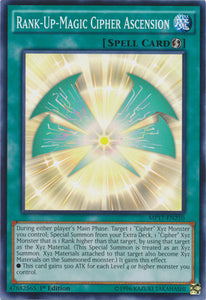 Rank-Up-Magic Cipher Ascension - MP17-EN210 - Common - 1st Edition