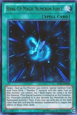 Rank-Up-Magic Numeron Force - JOTL-EN059 - Ultimate Rare - Unlimited