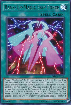 Rank-Up-Magic Skip Force - SHVI-EN058 - Rare - Unlimited