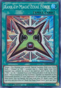 Rank-Up-Magic Zexal Force - LIOV-EN050 - Super Rare - 1st Edition