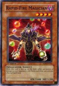 Rapid-Fire Magician - SD6-EN016 - Common - 1st Edition