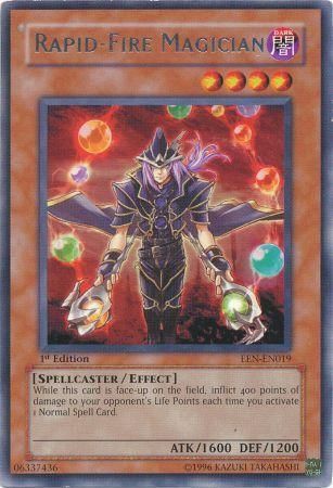 Rapid-Fire Magician - EEN-EN019 - Rare - 1st Edition