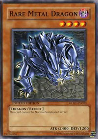 Rare Metal Dragon - GLD1-EN020 - Common - Limited