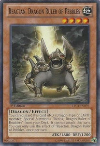 Reactan, Dragon Ruler of Pebbles - LTGY-EN095 - Common - 1st Edition