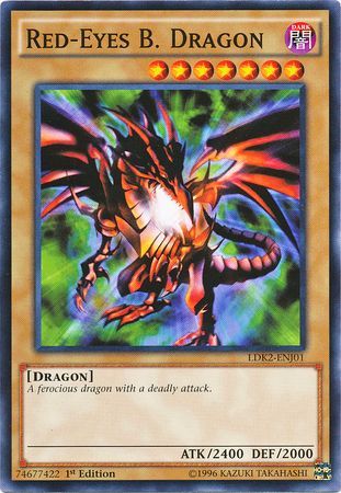 Red-Eyes B. Dragon - LDK2-ENJ01 - Common - 1st Edition